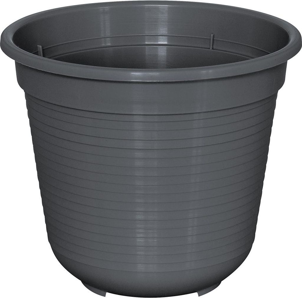 Geli Pflanztopf Standard Ø 14 x 12,5 cm anthrazit Produktbild 