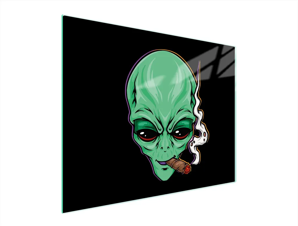 Tagliere in Vetro 52x40 UFO per Piani Cottura - Standard Professionale