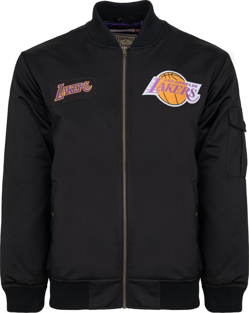 M&N Heavyweight Bomber Jacket NBA Los Angeles Lakers - XXL