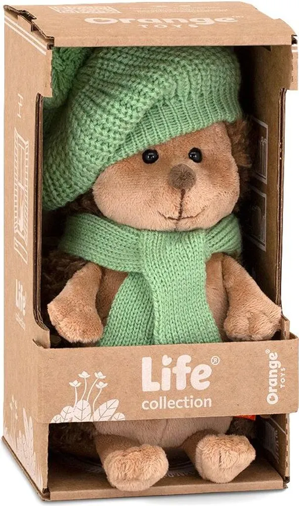 Jouet en Peluche Hérisson Orange Toys : Doudou Moelleux pour Enfant