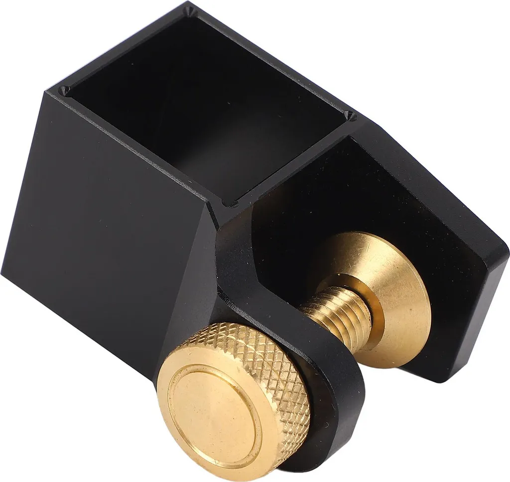 Guide de sciage à queue d'aronde magnétique en aluminium pour coupe à 90°