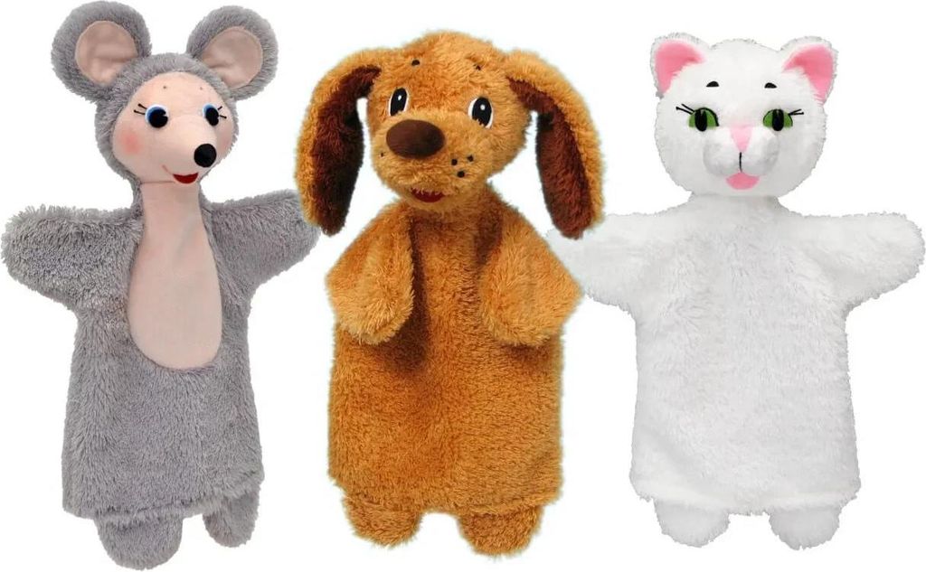 Set Handpuppen-Tierchen 2