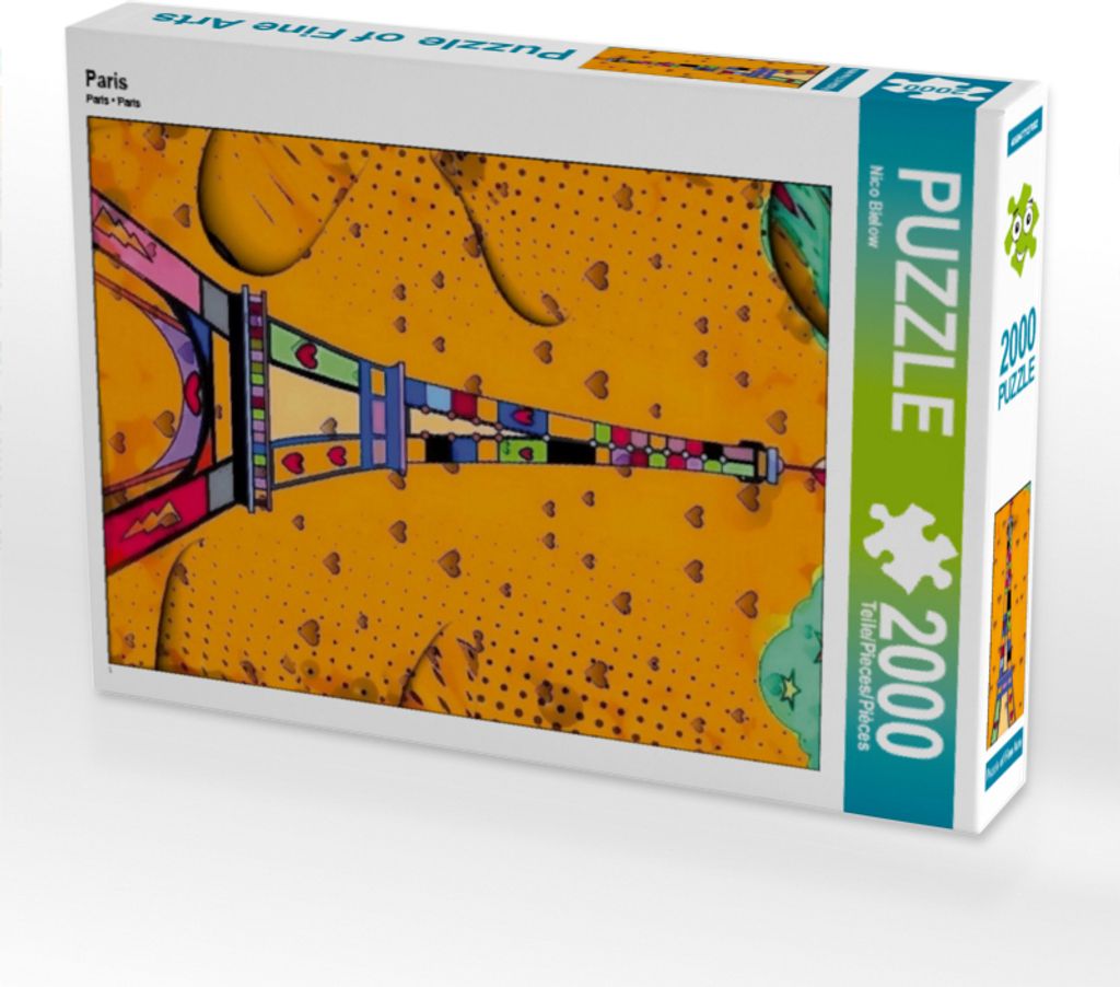 CALVENDO Puzzle Paris | 2000 Teile Lege-Größe 90x67cm Foto-Puzzle für glückliche Stunden