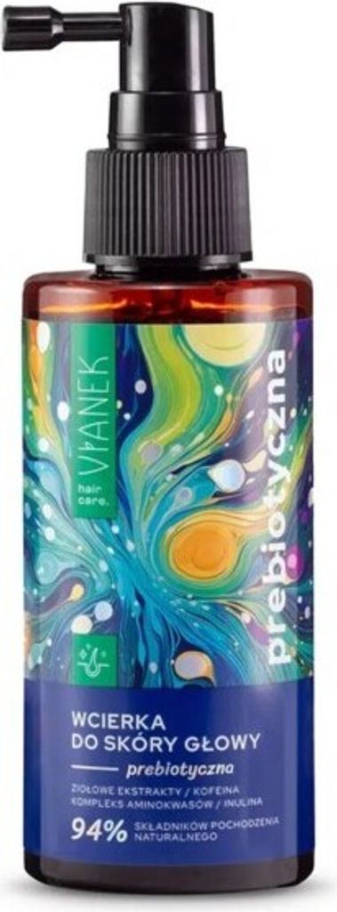 VIANEK Prebiotic Scalp Tonic 150ml - Vegan, Promotes Hair Growth, Moisturizing, with Herbal Extracts and Caffeine