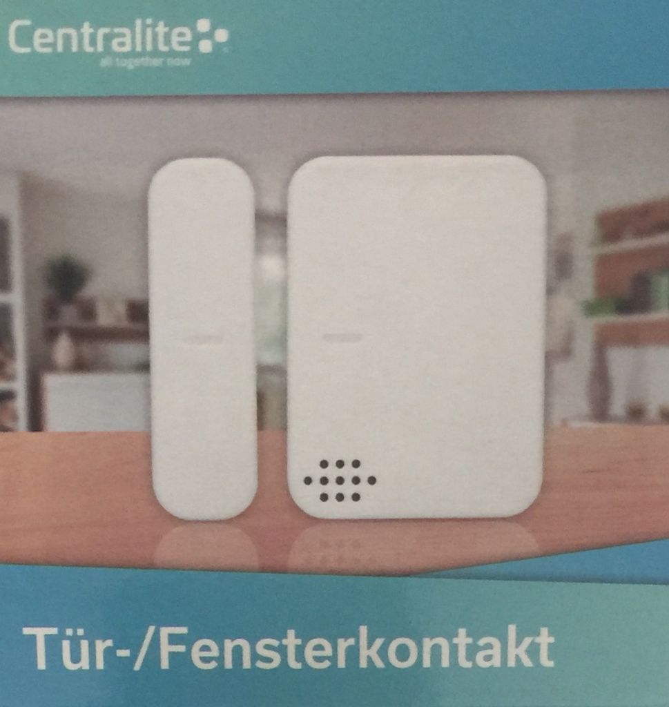 Centralite Tür -/ Fensterkontakt Weiß  Produktbild 