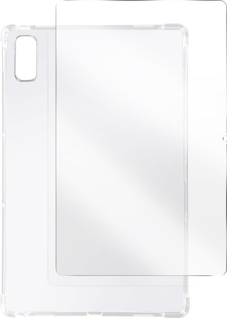 Avizar, Premium Schutz-Set Lenovo Tab P11 (2nd Gen) Schutzhülle + Folie, Transparent