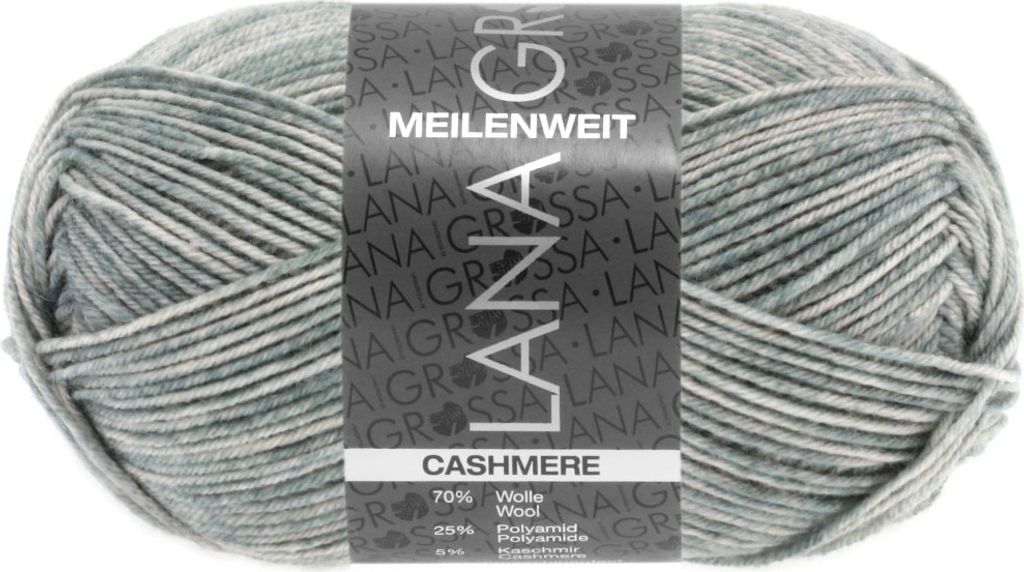 Lana Grossa MEILENWEIT 50 g CASHMERE weiche 4-fach Produktbild 