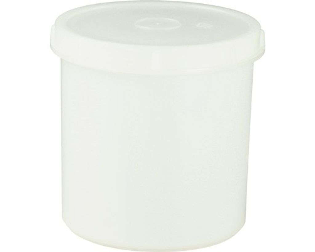 hünersdorff 915300, Aufbewahrungsbox, Transparent, Rund, Produktbild 