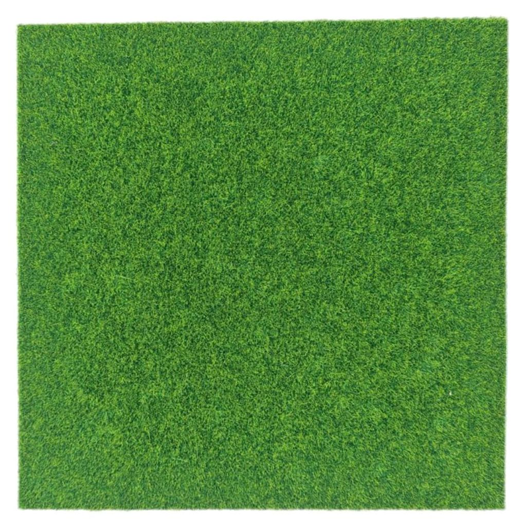 Kunstrasenmatte für Feengärten, realistische Grünmatte für Puppenhäuser, DIY-Bastelarbeiten und Miniaturdekorationen