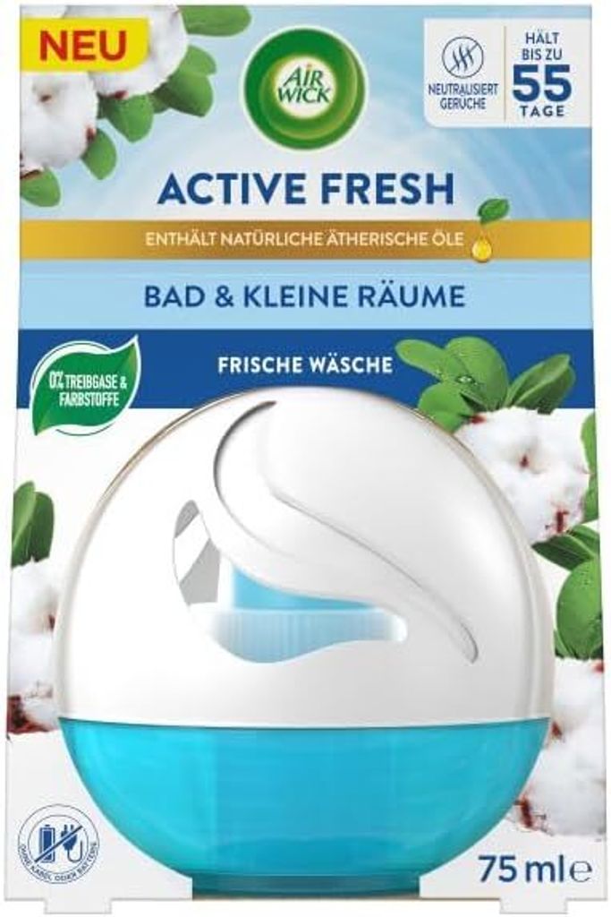 Air Wick Active Fresh Bad & Kleine Räume Frische Wäsche