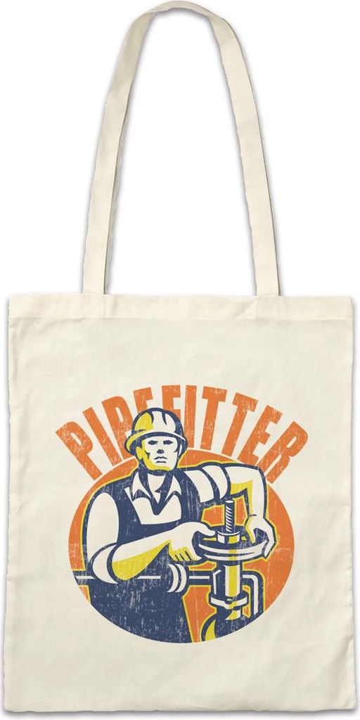 Urban Backwoods Pipefitter, Stofftasche, Farbe: Beige