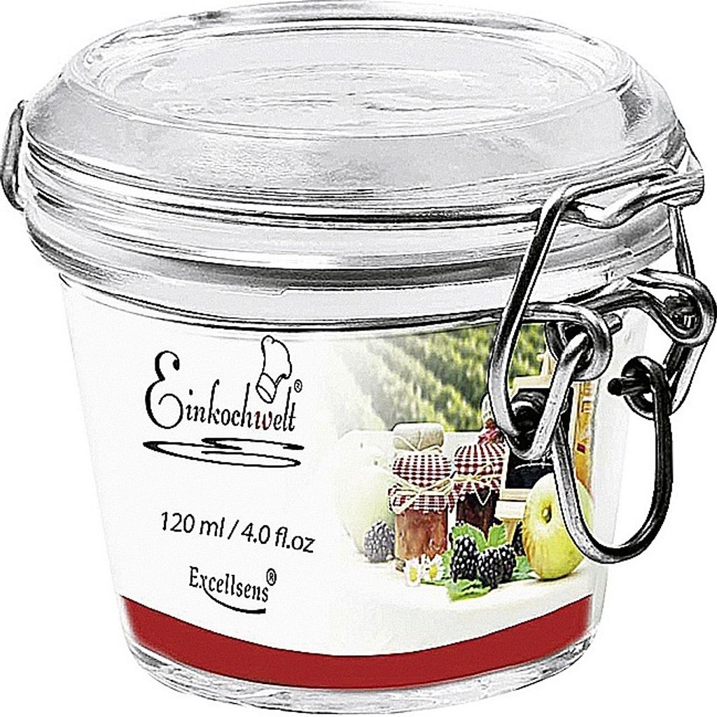 Drahtbügelglas Excellsens120ml Produktbild 