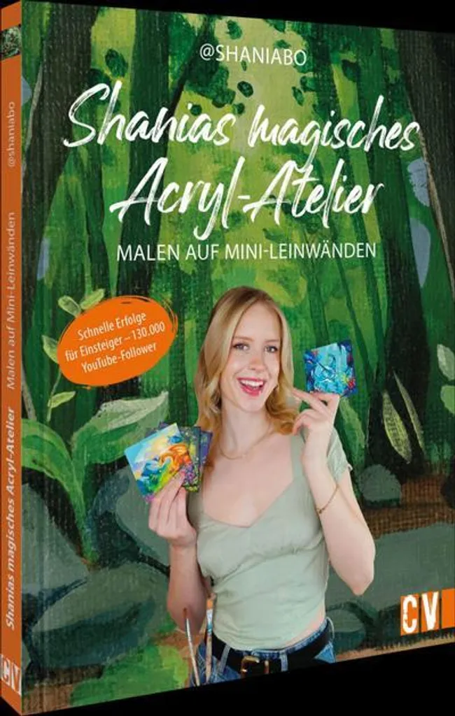 Kit créatif peinture acrylique sur mini-toiles pour artistes en herbe