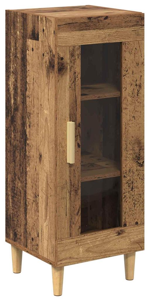 Sideboard Altholz 34,5 x 32,5 x 90 cm Holzwerkstoff