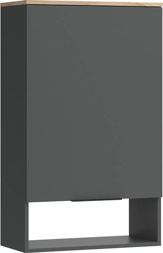Vicco Wido Commode Anthracite avec porte - Meuble Model 47670 robuste