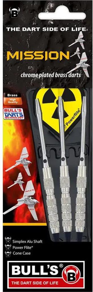Bull's BEAZD 3 Softdart Mission Chr.Brass 12 g Produktbild 