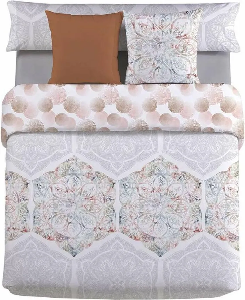 Housse de couette coton 150x230 Pierre Cardin beige contre les nuits fraîches