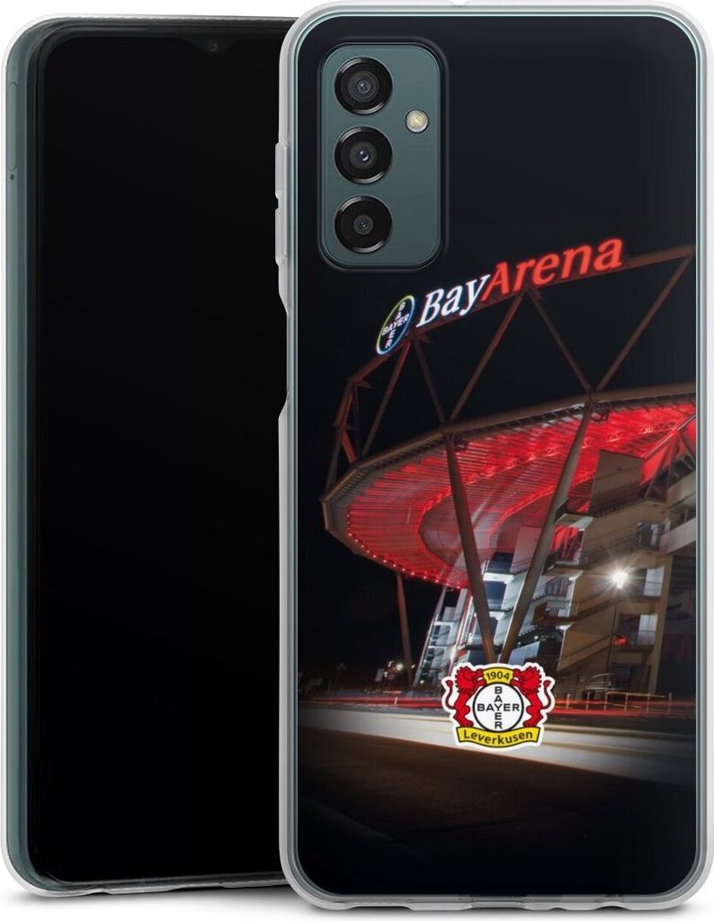 DeinDesign Handyhülle für Samsung Galaxy M23 5G Silikon Hülle Case Smartphone Schutzhülle Bayer 04 Leverkusen Offizielles Lizenzprodukt Stadion