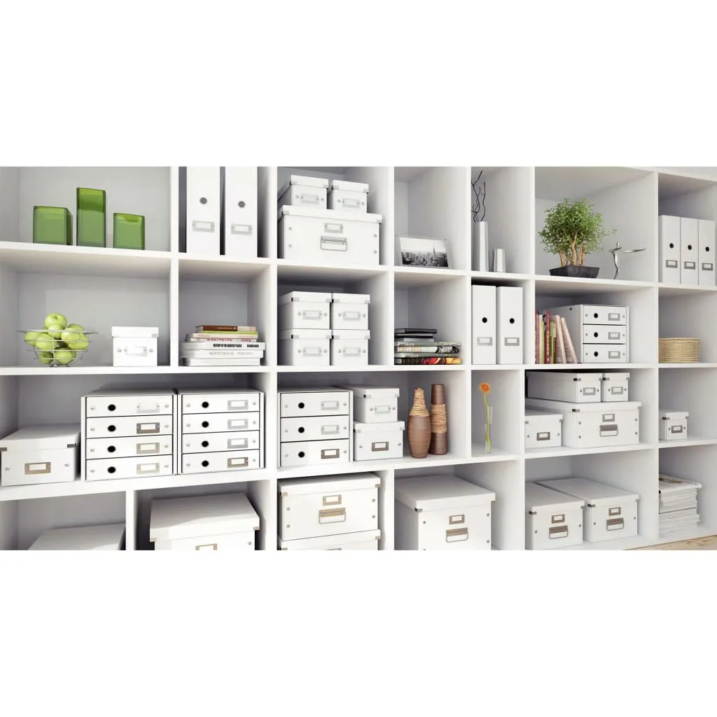 Rangement de bureau 3 tiroirs Leitz blanc pour organiser vos documents