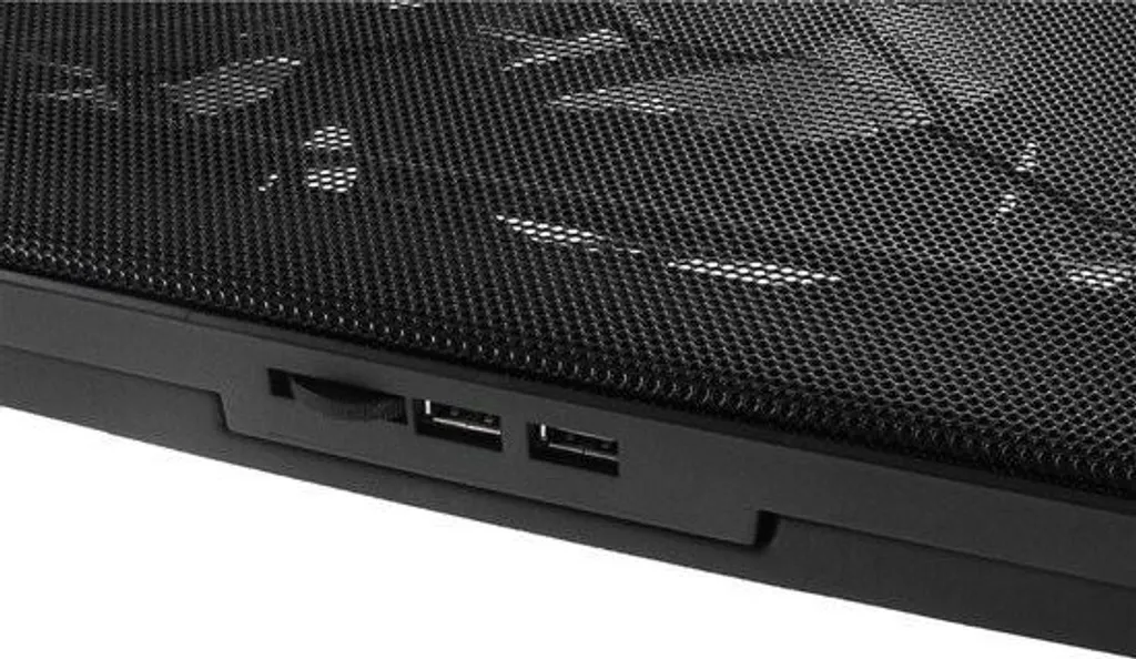 Refroidisseur Silencieux à 5 Ventilateurs - Socle Réglable pour PC Portable 17" - 2