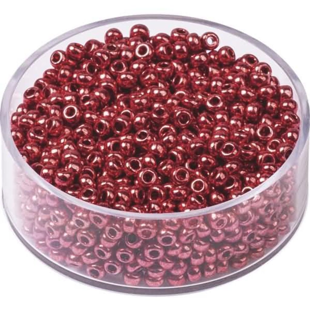 KNORR PRANDELL 213104249 Böhmische Rocailles Ø 25 mm Glas pink