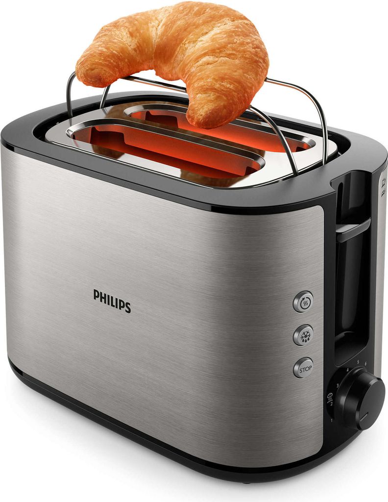Philips Viva Collection Toaster, 2 Toastschlitze, Produktbild 3