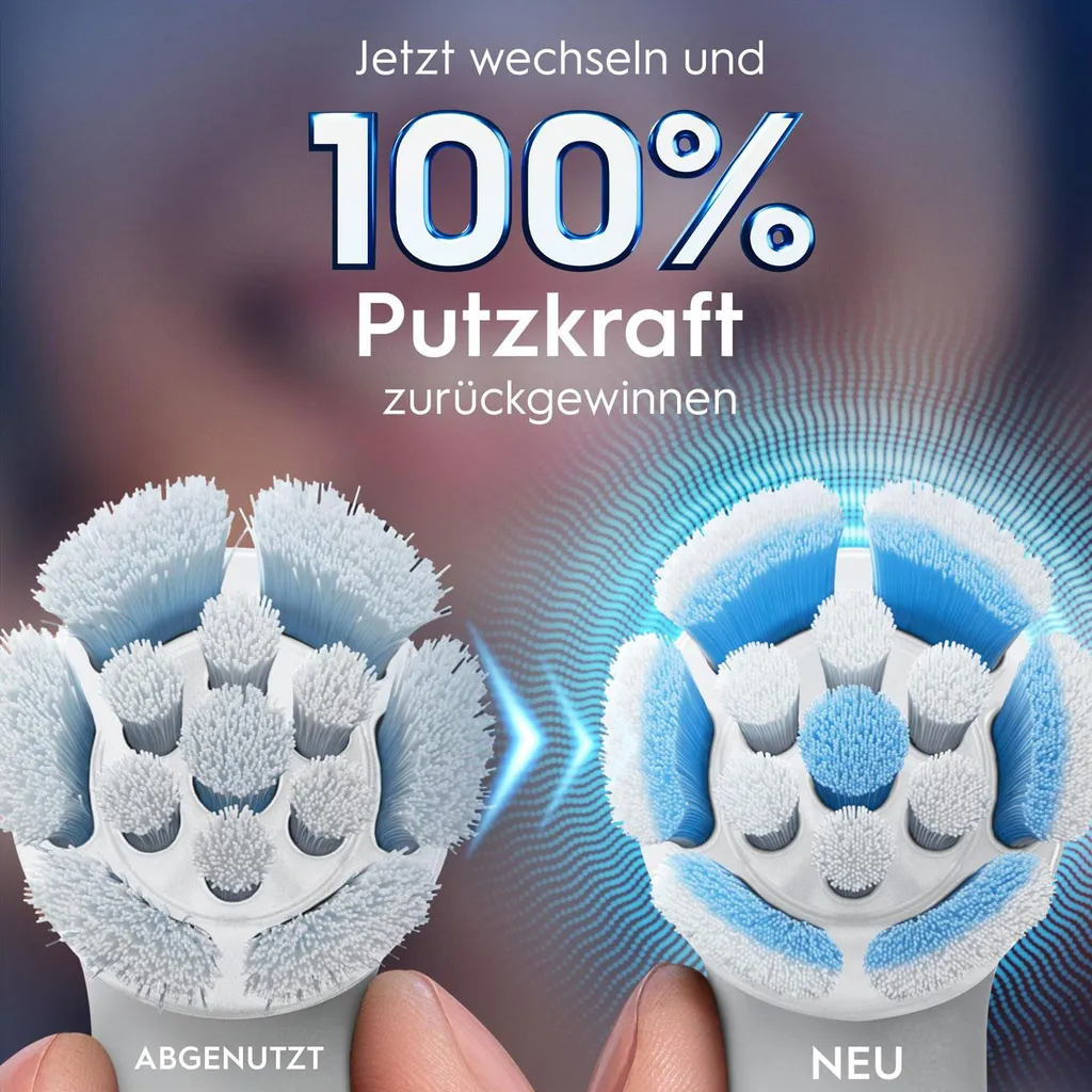 Pack 4 Têtes Oral-B Sonic iO avec Micro-vibrations et Fibres Souples