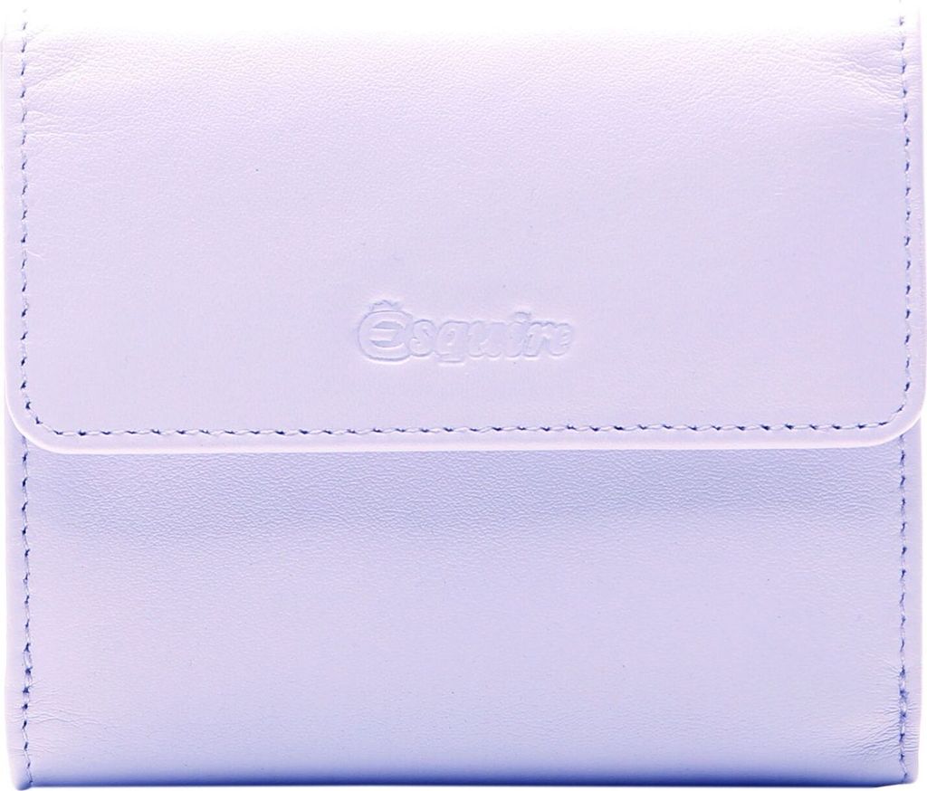 Esquire Leder Geldbörse Viktoria Little Wallet Lilac flieder
