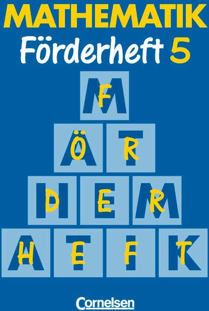 Mathematik Förderschule - Förderhefte - Band 5