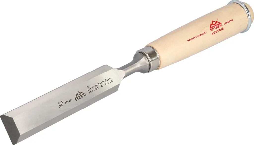 Scalpello da Falegname STUBAI 30 mm | Acciaio Speciale DIN 3139