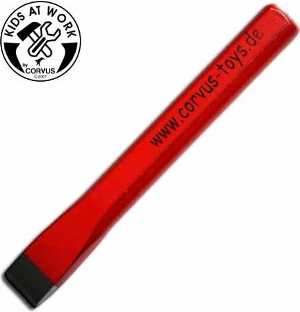 Corvus A600067 - Kids at work: Meissel, 15 cm flach 4047542600677