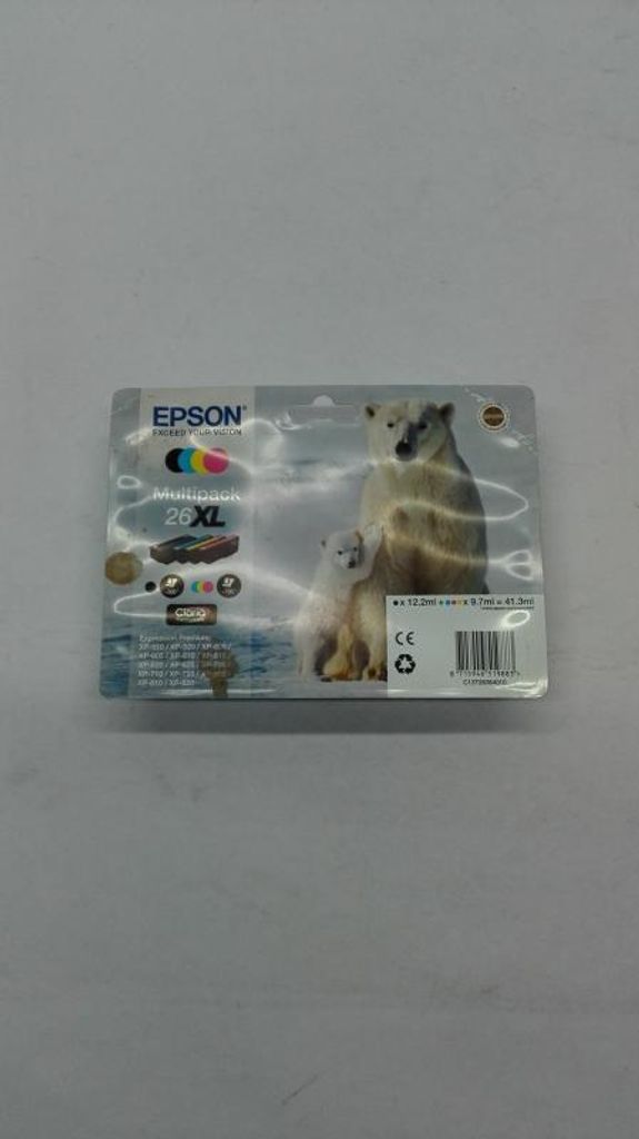 Atramentové kazety Epson 26XL T2636 Claria Multipack 4-fa. Obrázok produktu 
