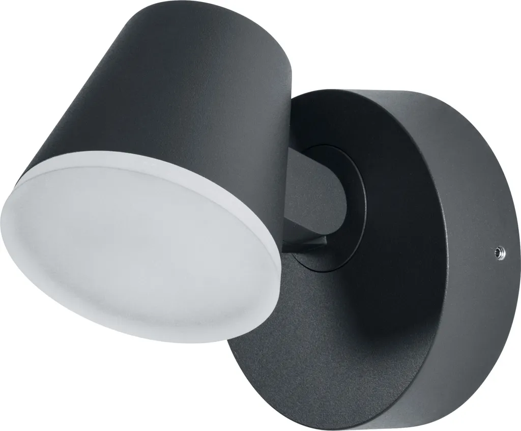 LEDVANCE Lampada da parete e soffitto a LED, apparecchio per applicazioni esterne, bianco caldo, Endura Style Midi Spot I