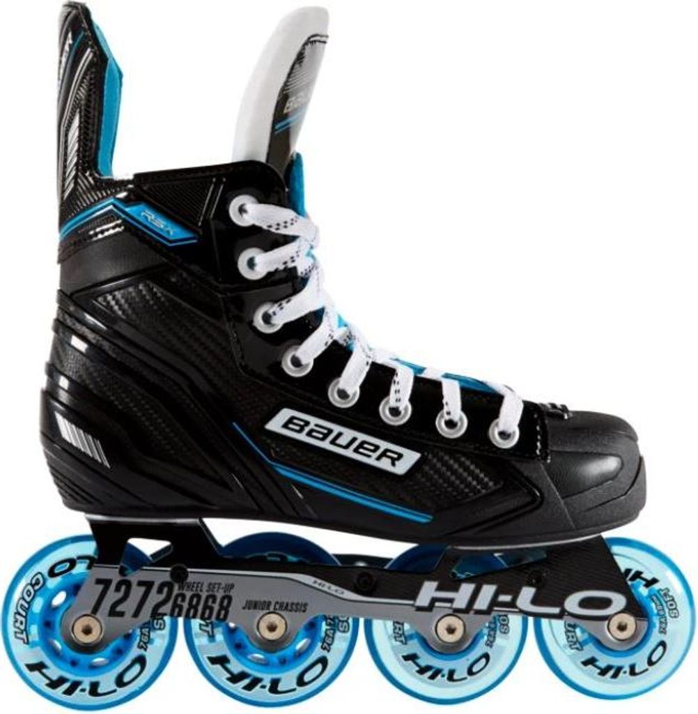 BAUER Inlinehockey Skate RSX - Sr. schwarz-blau 43 Produktbild 