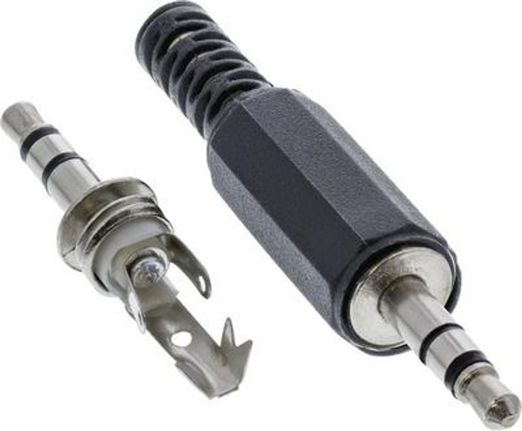 InLine® 99100 Klinkenstecker 3,5mm Stereo Lötversion Immagine del prodotto 