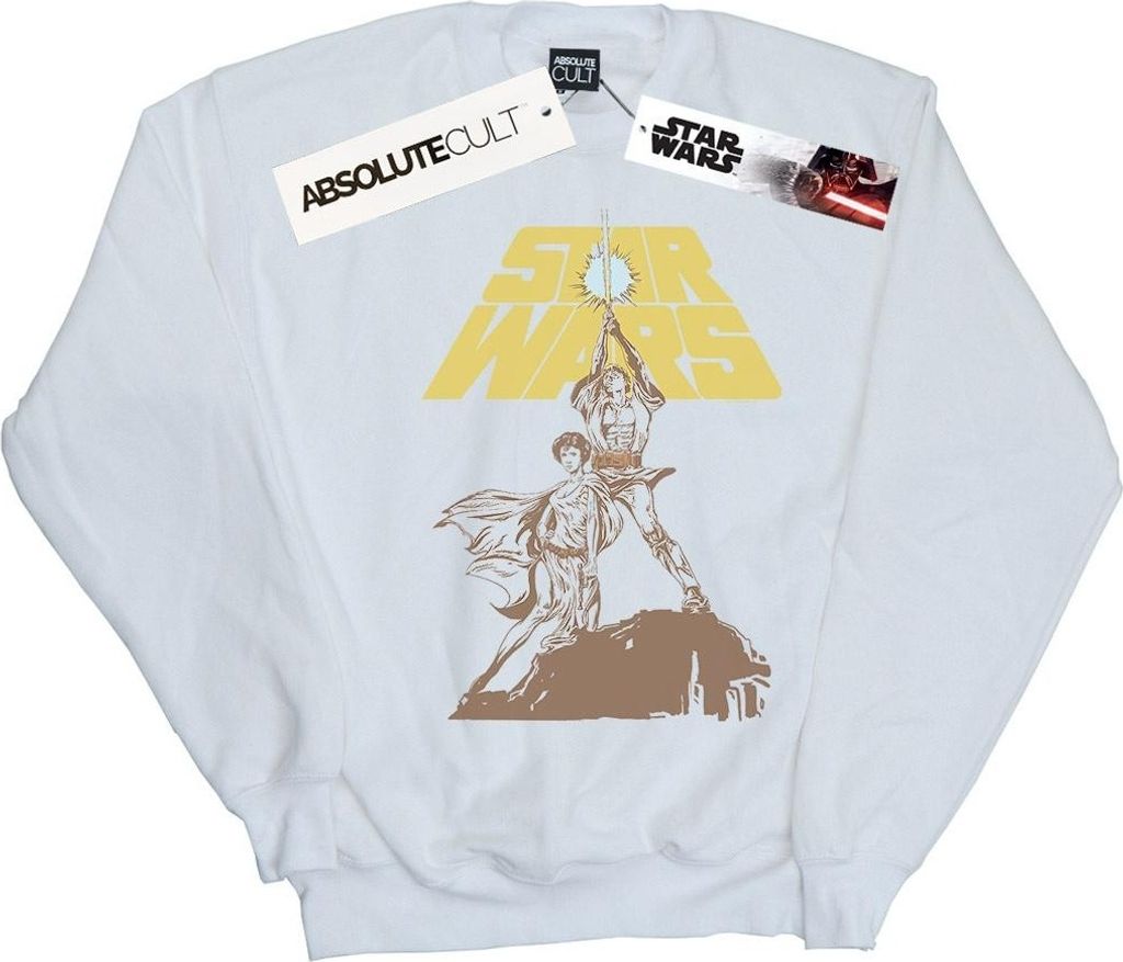 Star Wars - "Rebels" Sweatshirt für Herren BI49402 (XXL) (Weiß)