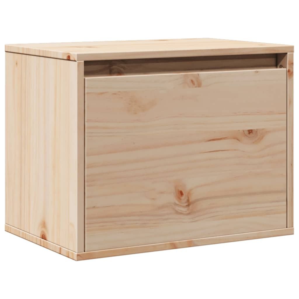 vidaXL Szafka ścienna 45x30x35 cm lite drewno sosnowe Zdjęcie produktu 