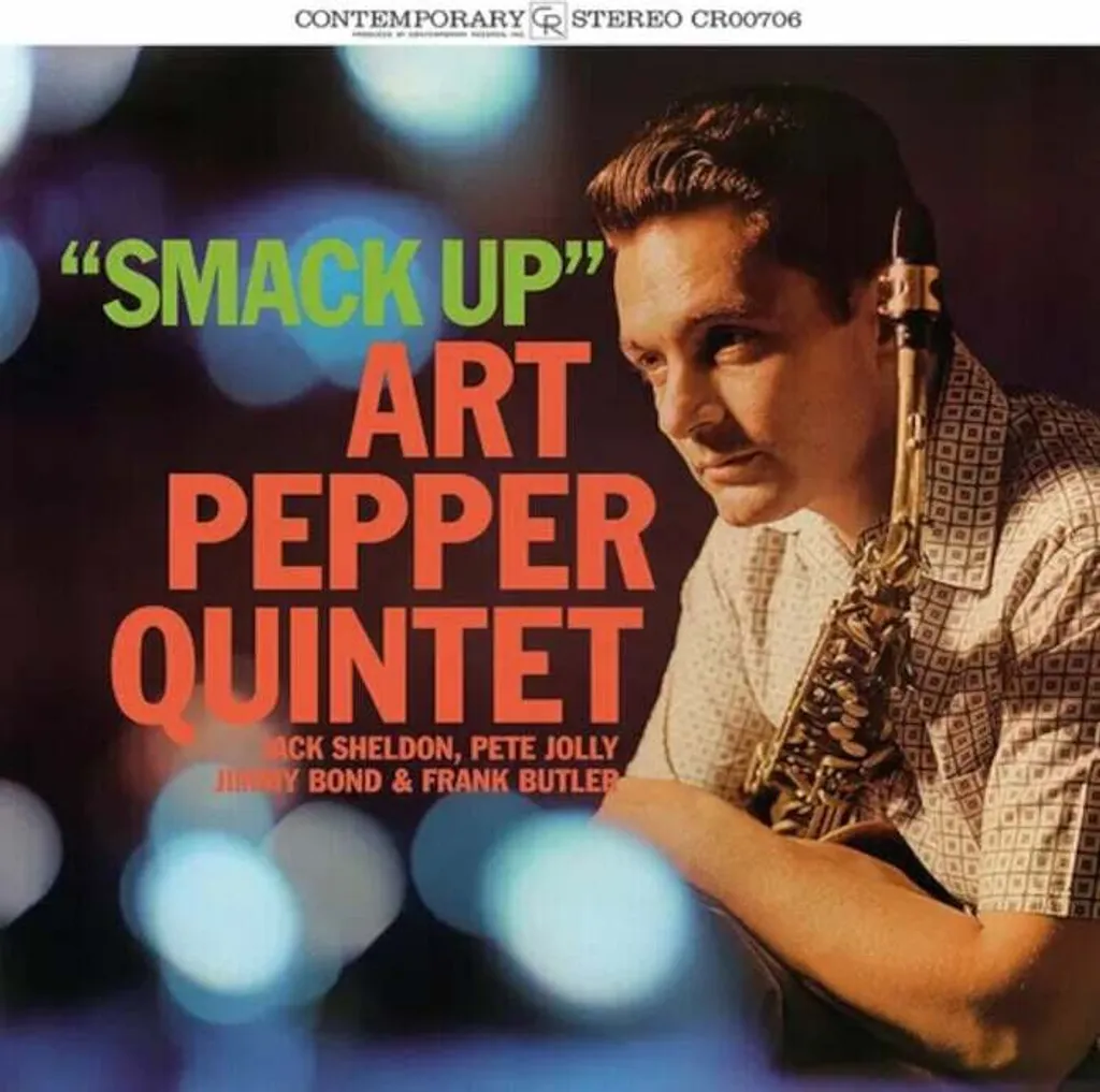 Disque Vinyle Art Pepper Quartet Smack Up Album LP Jazz Remasterisé 12"