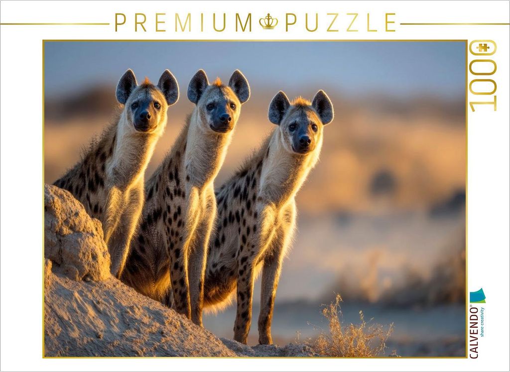 CALVENDO Puzzle Aufmerksame Beobachter | 1000 Teile Lege-Größe 64x48cm Foto-Puzzle für glückliche Stunden