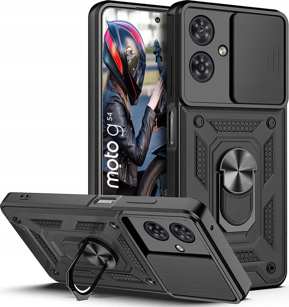Hülle für Motorola Moto G54 5G|Power Edition PANCERNE SLIDE Produktbild 