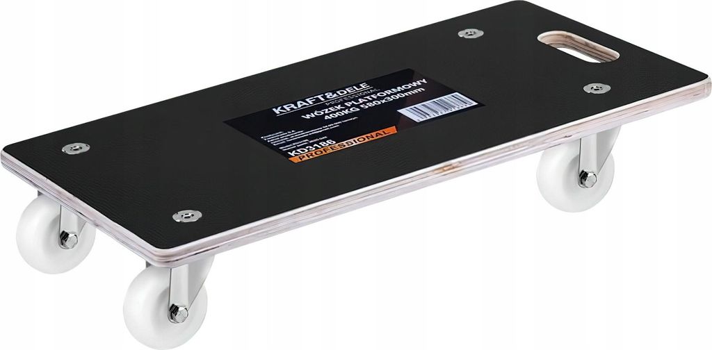 Wózek Platforma Transportowy Magazynowy 400 kg 580x300mm Zdjęcie produktu 