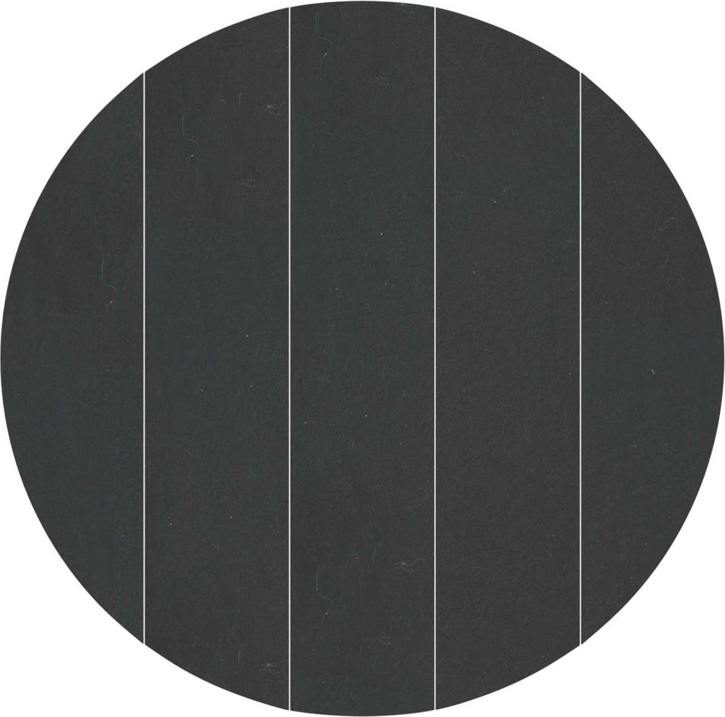 vidaXL Bodenfolie für Pools Schwarz Ø 550 cm Vliesstoff