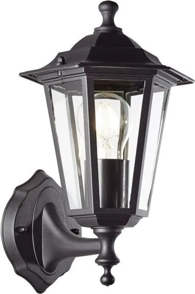 Lampada da Parete BRILLIANT CARLEEN Esterno Nero E27 60W | Offerta