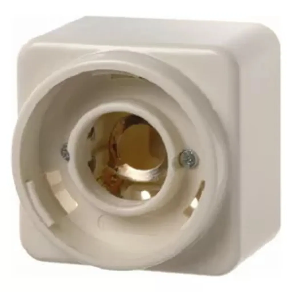Berker 513040 Signal Lumineux E14 Blanc Brillant pour Montage Apparent