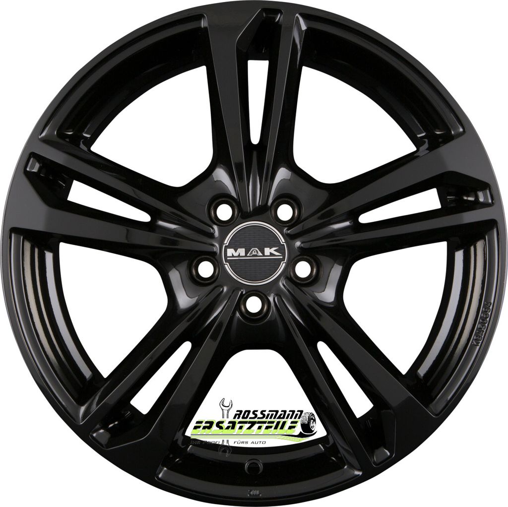 Mak Emblema gloss black 7.5x17 ET30 - LK5/112 ML76 Felge Produktbild 