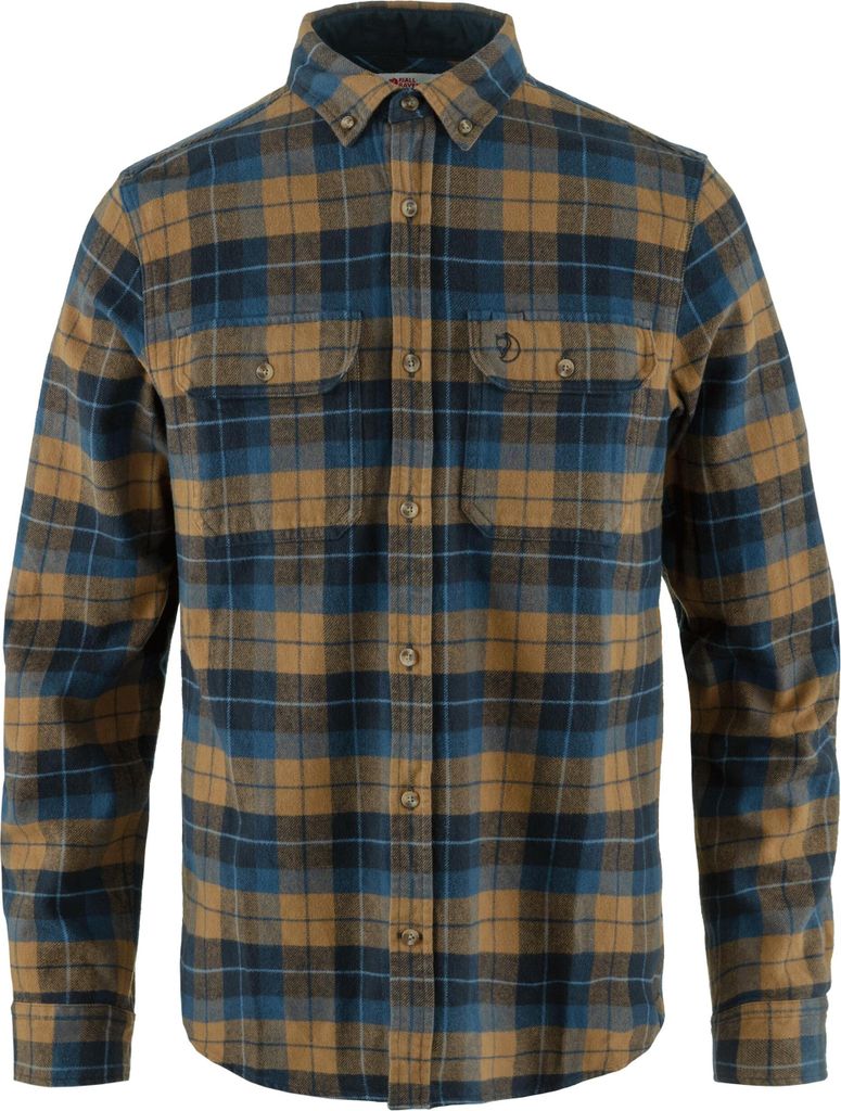 FJÄLLRÄVEN Fjällräven Singi Heavy Flannel Hemd Herren blau 54