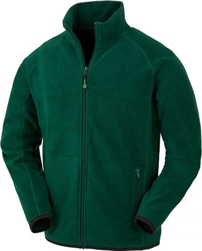 Result Genuine Recycled R903X | Recycled Fleece Polarthermic Jacket - Farbe: Forest Green - Größe: 4XL