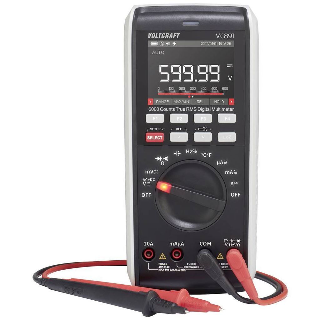 VOLTCRAFT VC891 Hand-Multimeter digital Datenlogger, LoZ Produktbild 