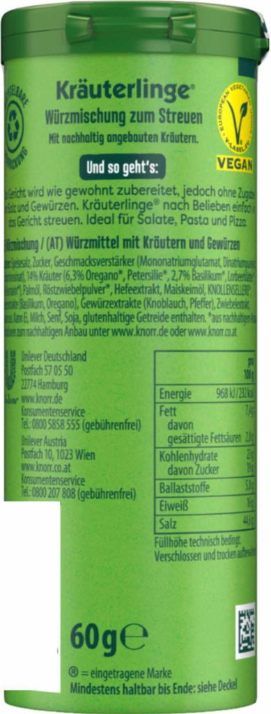 Knorr Kräuterlinge zum Streuern Italienische | Kaufland.de