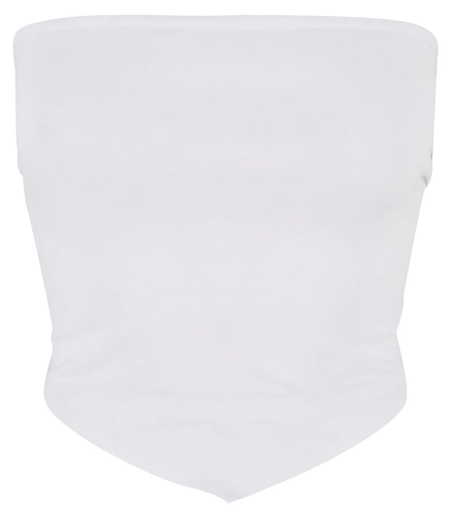Urban Classics - Oberteil Bandeau für Damen TN1238 (L) (Weiß)